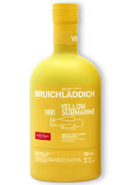 Picture of a bottle of Bruichladdich Yellow Submarine 14 year old single malt whisky